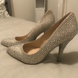 Gorgeous Betsey Johnson “Shine” heels